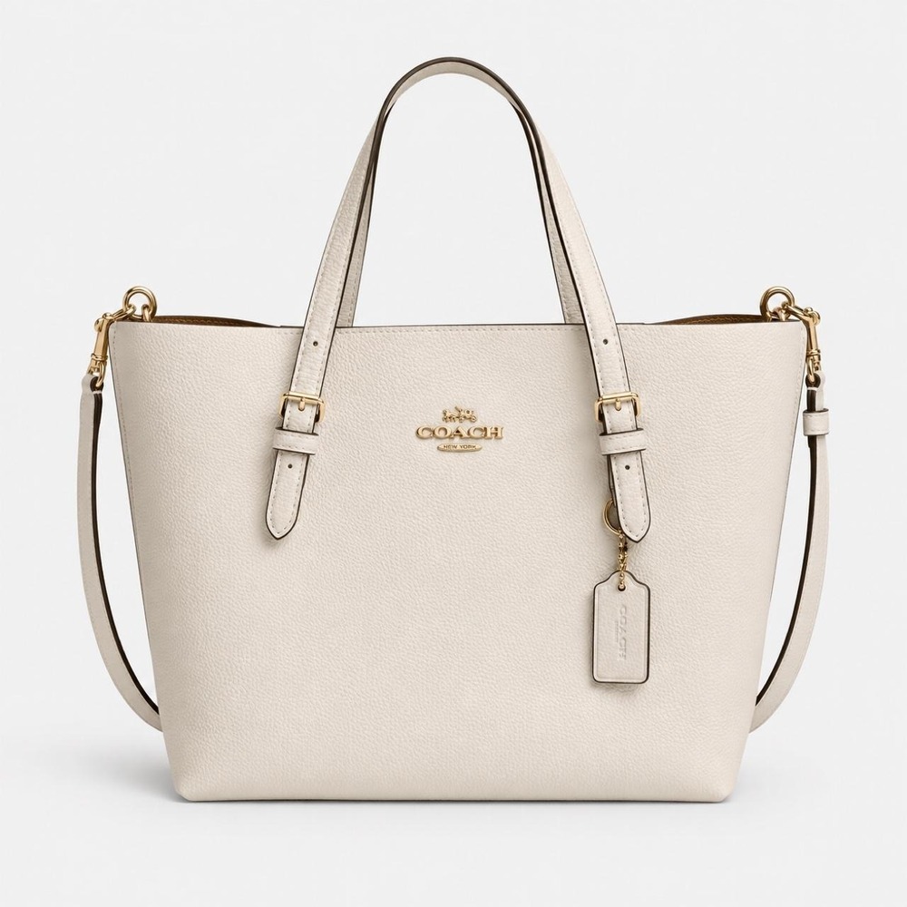 Coach Mollie Tote 25 in Chalk Coach Tilly Tote in Cream